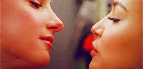 lesbian sucking milk