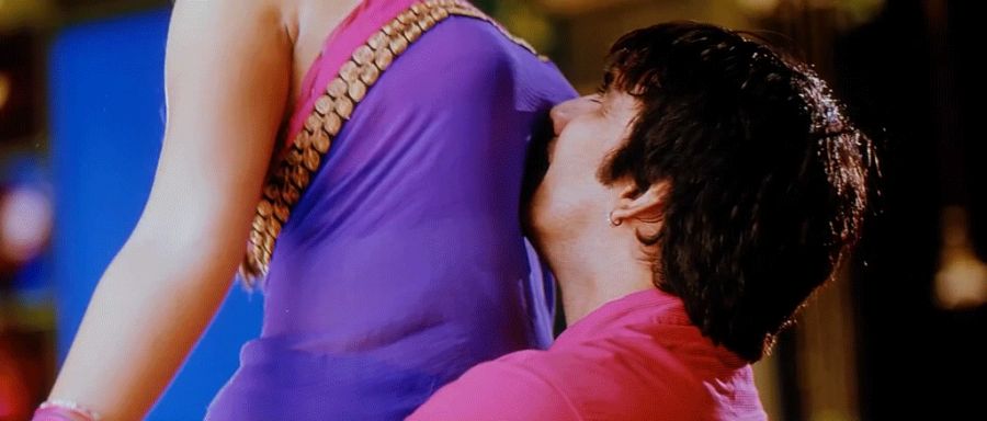 kissing breasts