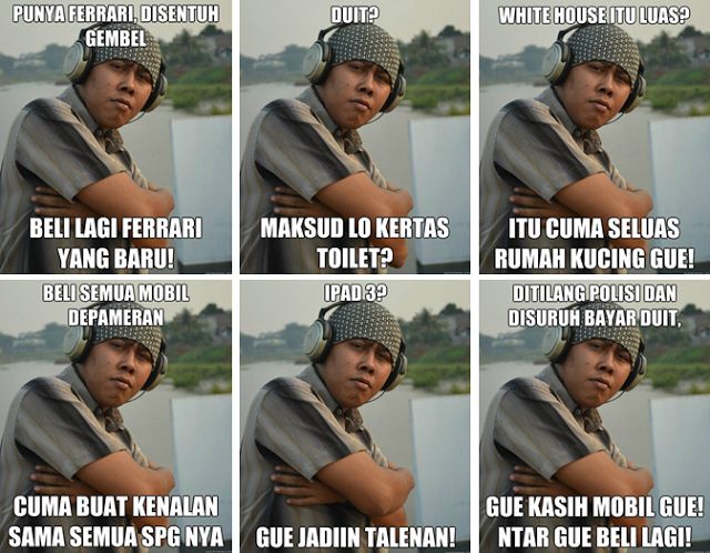 kakek lucu