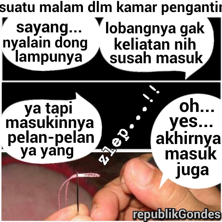 mendesah enak
