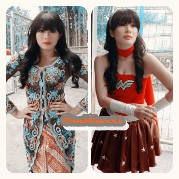celebrity on vacation trans tv putri nabila