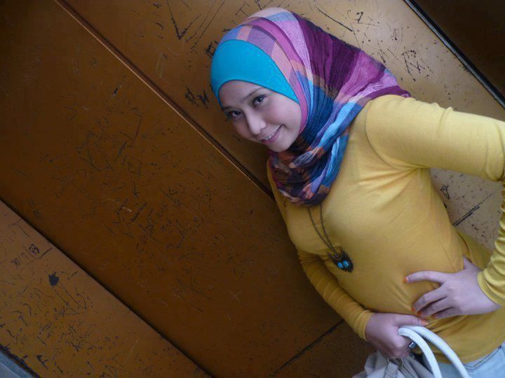tutorial jilbab segi empat