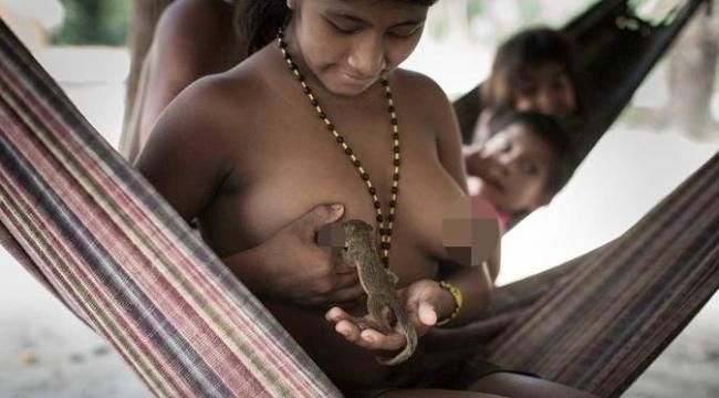 orang suku dayak pedalaman