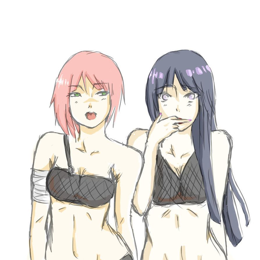 sakura with hinata naked