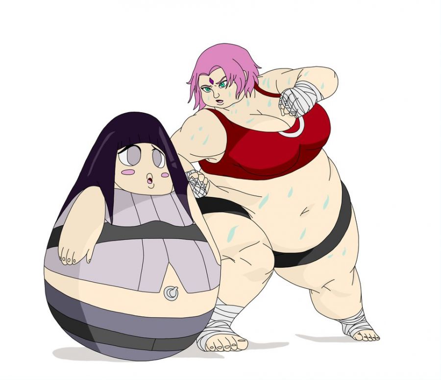 sakura vs hinata