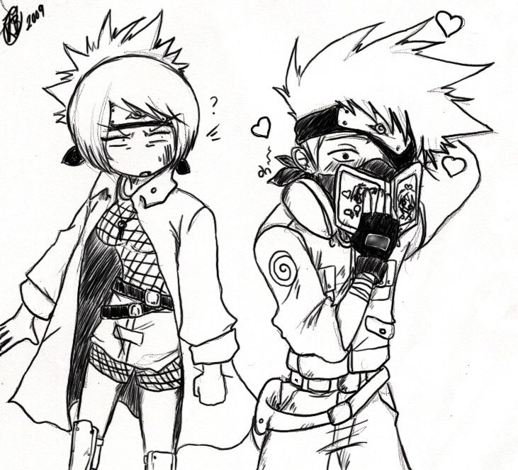 kakashi x naruto