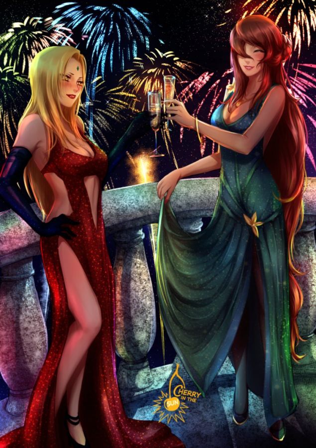 tsunade x hinata