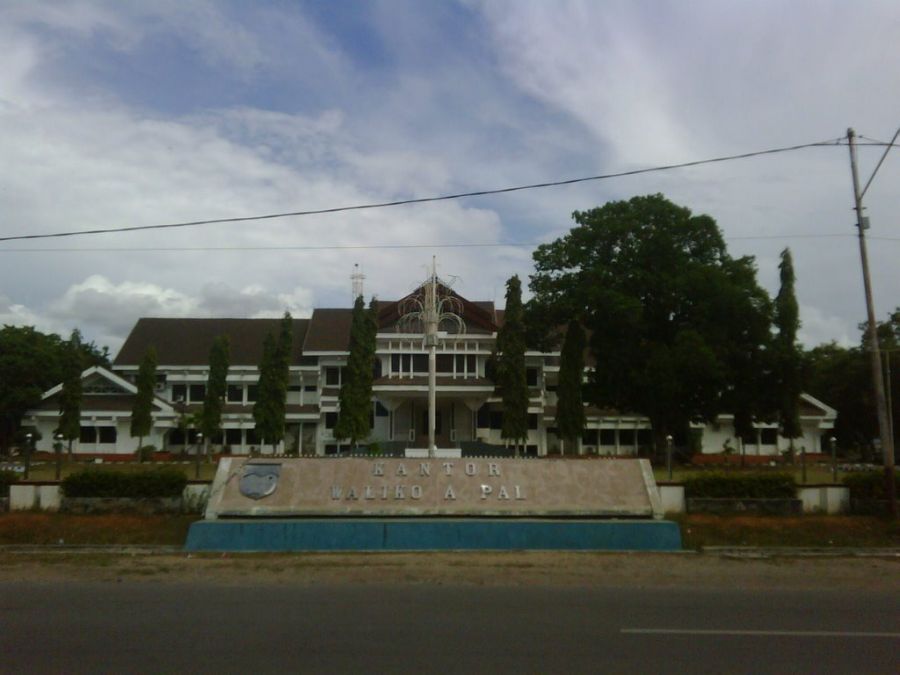 palu sulawesi tengah peta