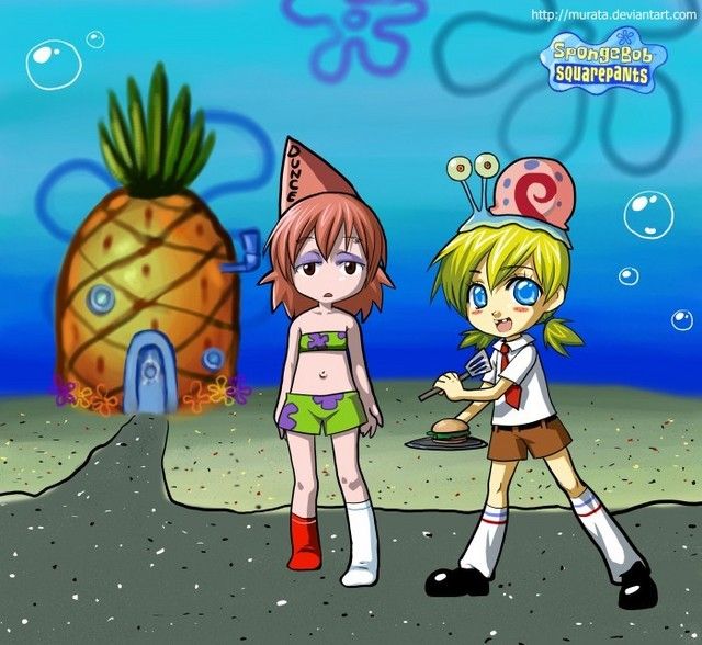 spongebob sandy fart