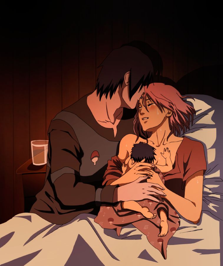 sarada sasuke and sakura daughter