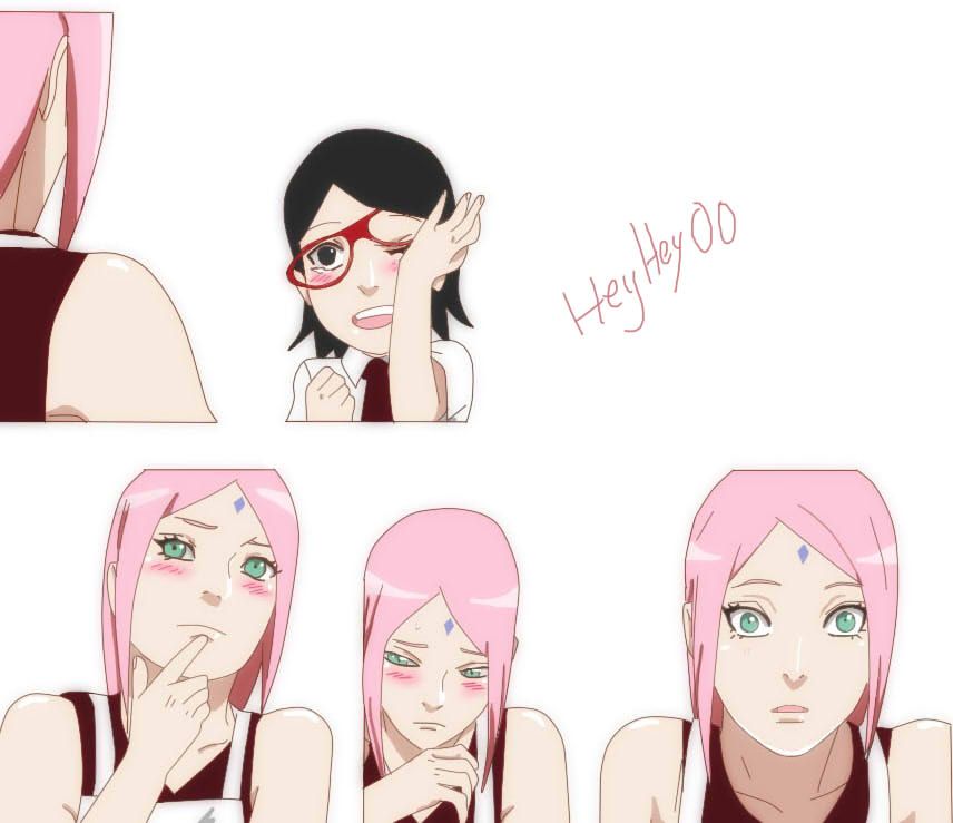 cute sasuke and sakura