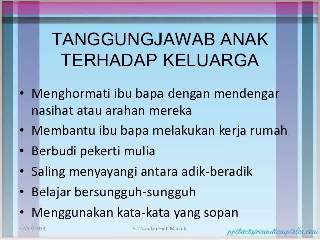 tanggungjawab suami