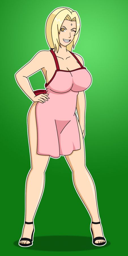 naruto lady tsunade hot