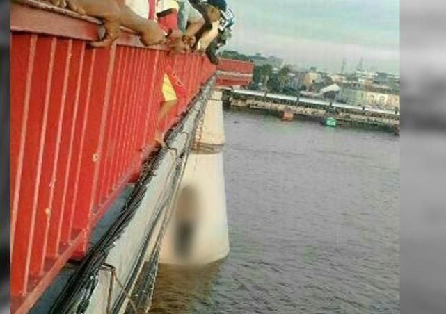 pola jembatan ampera