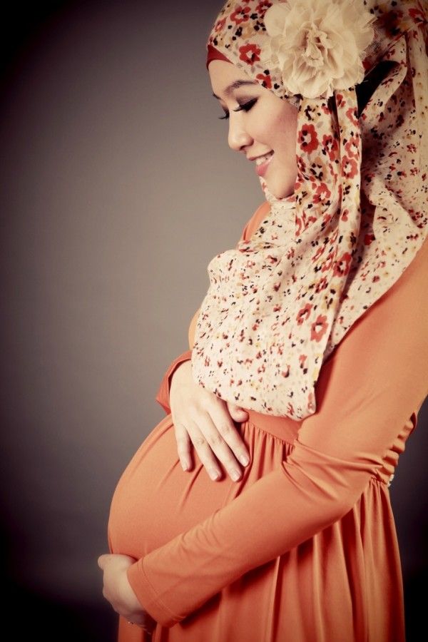 baju gamis ibu hamil