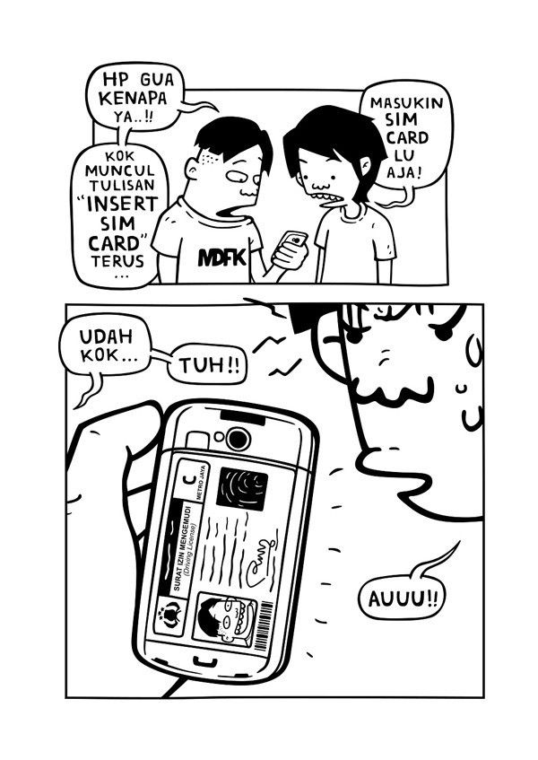 gambar komik lucu