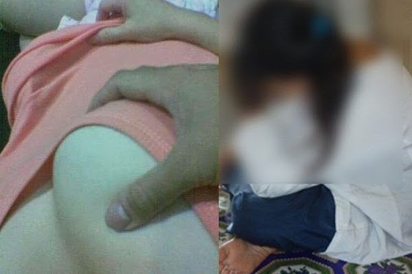 meremas payudara jilbab