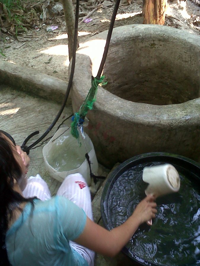 intip gadis indonesia mandi