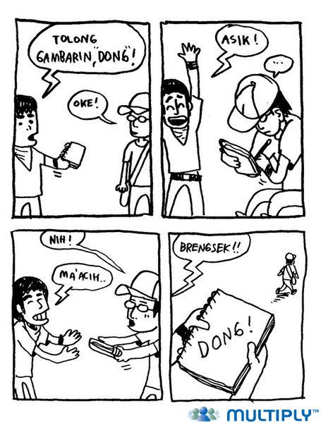 komik lucu bergambar