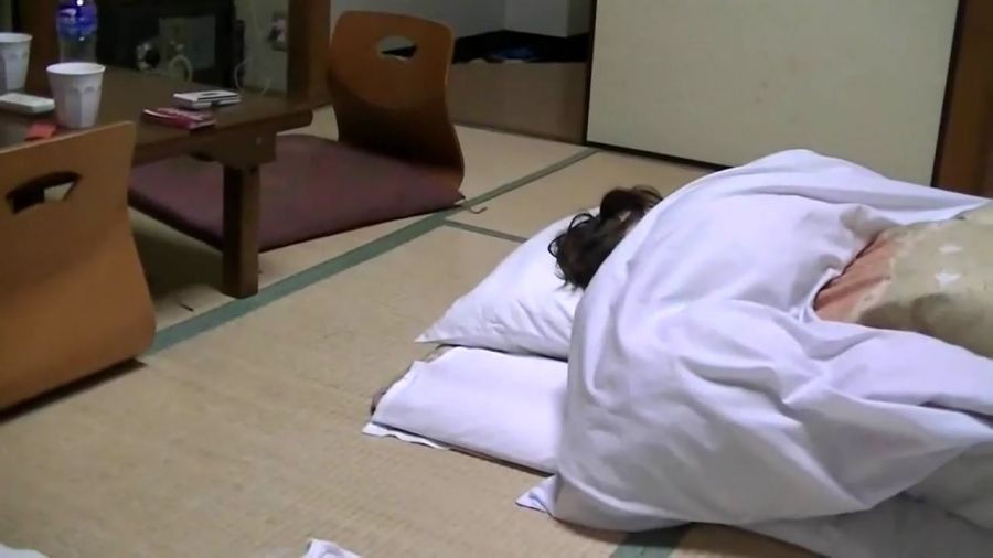 japan sleeping porn