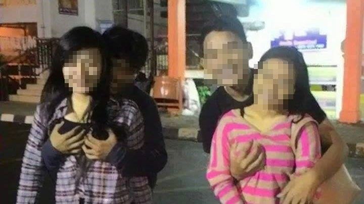 cara meremas payudara pacar