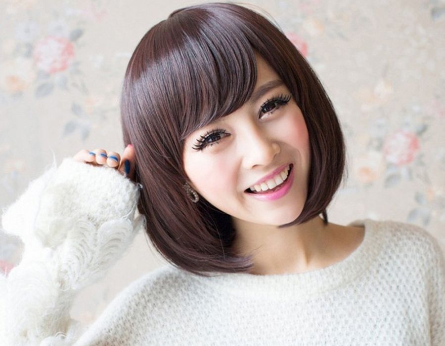gaya rambut panjang wanita