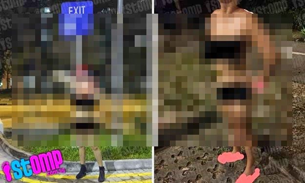 wanita pakai pakaian tidak