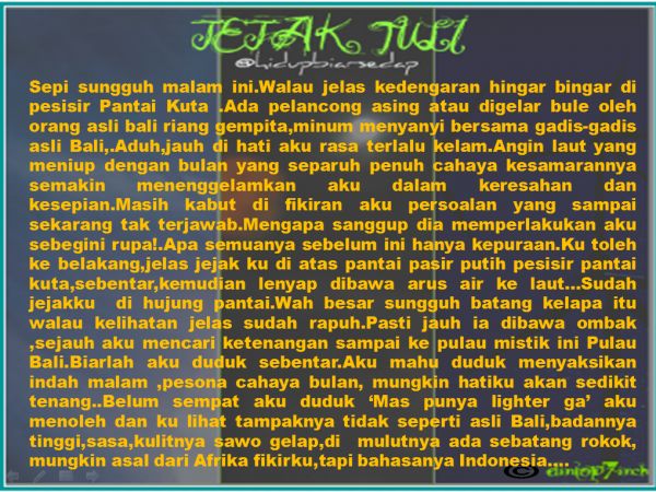 teknik melancap