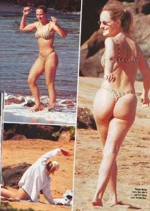 mature see through thong bikini