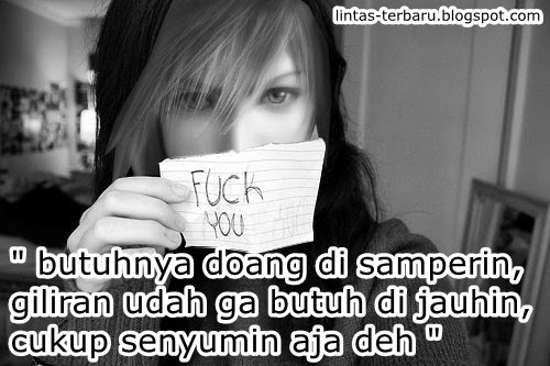 gambar kata kata galau