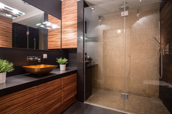 bathroom floor lighting