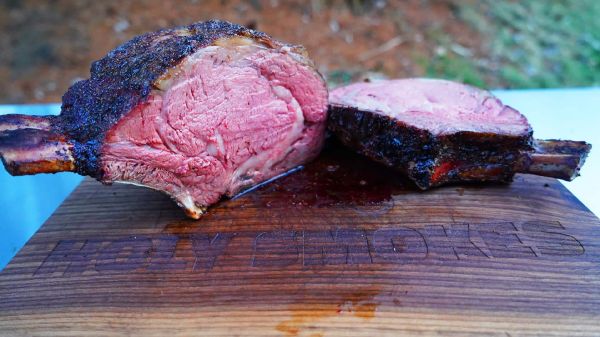 smoking prime rib bone in