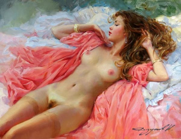 gambar lukis wanita legal